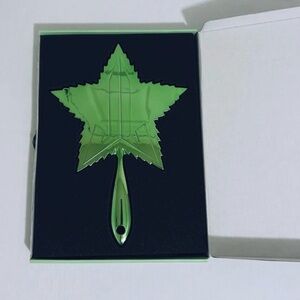 Jeffree Star Green Chrome Star-Shaped Leaf Mirror